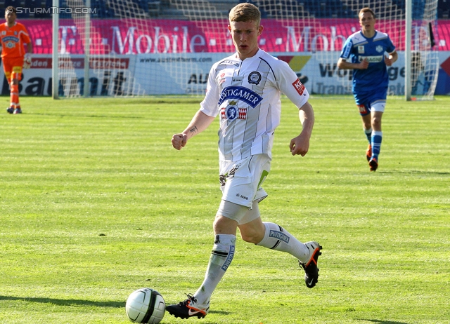 Wr. Neustadt - Sturm Graz
Oesterreichische Fussball Bundesliga, 33. Runde,  SC Wiener Neustadt - SK Sturm Graz, Stadion Wiener Neustadt, 05.05.2012. 

Foto zeigt Florian Kainz (Sturm)
