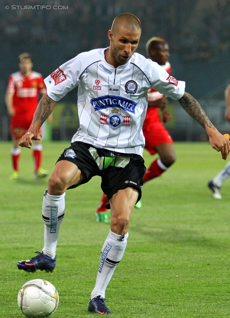 Sturm Graz - Admira
Oesterreichische Fussball Bundesliga, 34. Runde,  SK Sturm Graz - FC Admira, Stadion Liebenau Graz, 10.05.2012. 

Foto zeigt Patrick Wolf (Sturm)
