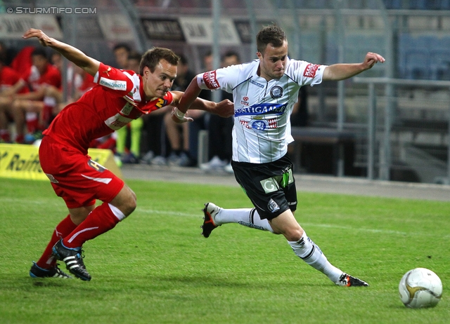 Sturm Graz - Admira
Oesterreichische Fussball Bundesliga, 34. Runde,  SK Sturm Graz - FC Admira, Stadion Liebenau Graz, 10.05.2012. 

Foto zeigt Christian Klem (Sturm)
