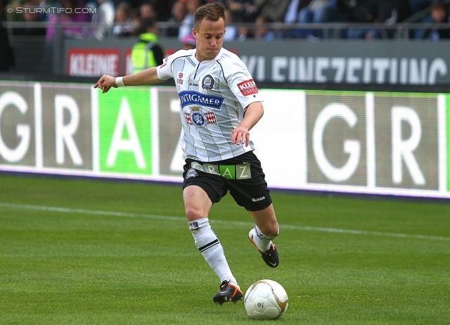 Sturm Graz - Austria Wien
Oesterreichische Fussball Bundesliga, 36. Runde,  SK Sturm Graz - FK Austria Wien, Stadion Liebenau Graz, 17.05.2012. 

Foto zeigt Christian Klem (Sturm)
