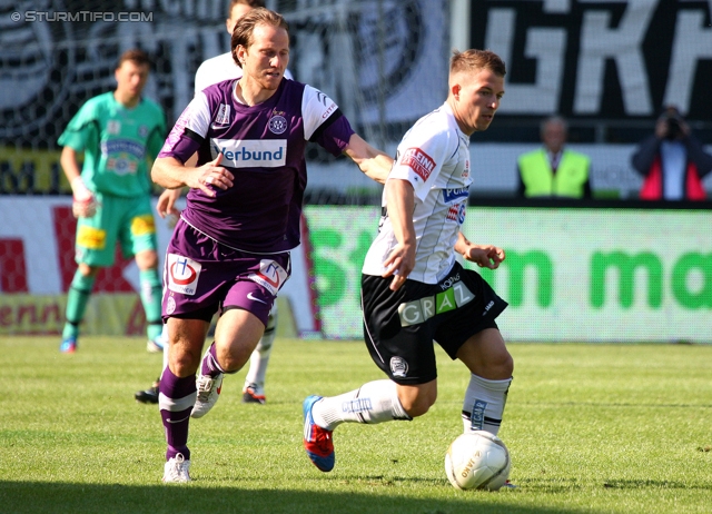 Sturm Graz - Austria Wien
Oesterreichische Fussball Bundesliga, 36. Runde,  SK Sturm Graz - FK Austria Wien, Stadion Liebenau Graz, 17.05.2012. 

Foto zeigt Christoph Kroepfl (Sturm)
