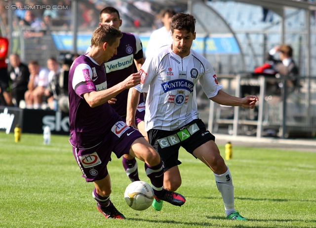 Sturm Graz - Austria Wien
Oesterreichische Fussball Bundesliga, 36. Runde,  SK Sturm Graz - FK Austria Wien, Stadion Liebenau Graz, 17.05.2012. 

Foto zeigt Giorgi Popkhadze (Sturm)
