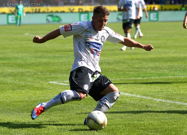 Sturm Graz - Austria Wien
Oesterreichische Fussball Bundesliga, 36. Runde,  SK Sturm Graz - FK Austria Wien, Stadion Liebenau Graz, 17.05.2012. 

Foto zeigt Christoph Kroepfl (Sturm)
