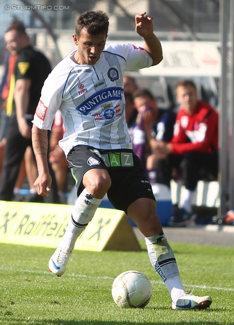 Sturm Graz - Austria Wien
Oesterreichische Fussball Bundesliga, 36. Runde,  SK Sturm Graz - FK Austria Wien, Stadion Liebenau Graz, 17.05.2012. 

Foto zeigt Haris Bukva (Sturm)
