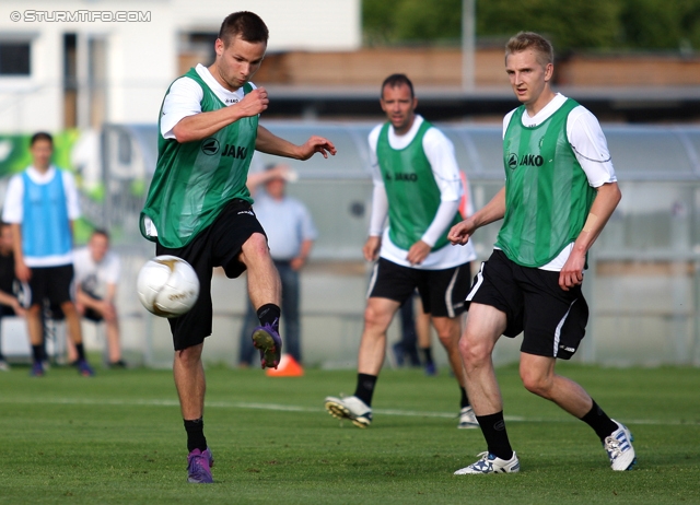 Sturm Graz Trainingsauftakt
Oesterreichische Fussball Bundesliga,SK  Sturm Graz Trainingsauftakt, Trainingszentrum Messendorf, 06.06.2012. 

Foto zeigt David Schloffer (Sturm)
