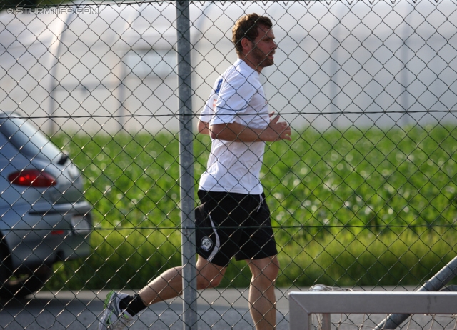 Sturm Graz Trainingsauftakt
Oesterreichische Fussball Bundesliga,SK  Sturm Graz Trainingsauftakt, Trainingszentrum Messendorf, 06.06.2012. 

Foto zeigt Juergen Saeumel (Sturm)
