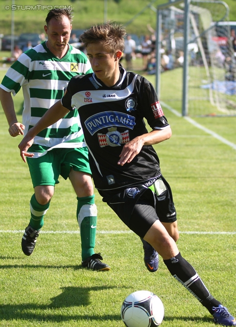 St. Margarethen - Sturm Graz
Testspiel, SC St. Margarethen a. d. Raab - SK Sturm Graz, Edi-Glieder-Stadion St. Margarethen a. d. Raab, 17.06.2012. 

Foto zeigt Reinhold Ranftl (Sturm)
