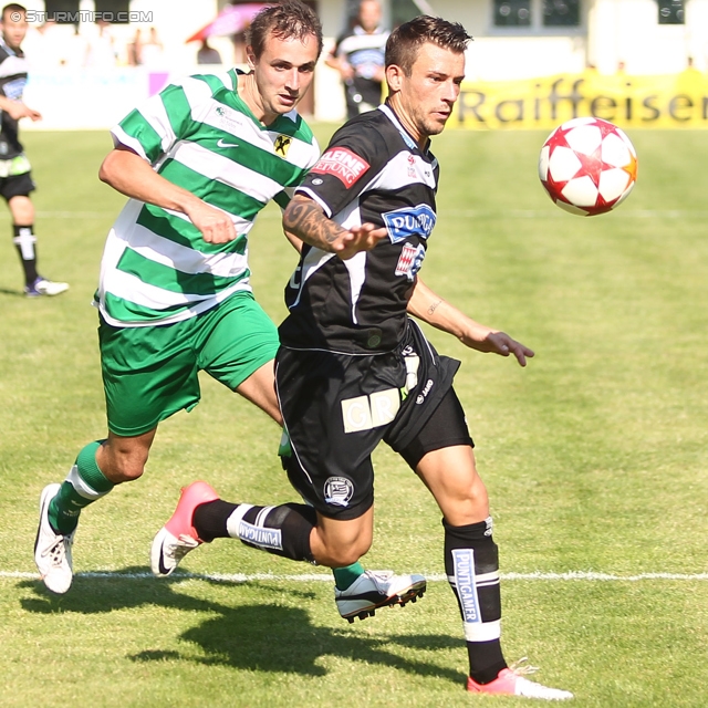 St. Margarethen - Sturm Graz
Testspiel, SC St. Margarethen a. d. Raab - SK Sturm Graz, Edi-Glieder-Stadion St. Margarethen a. d. Raab, 17.06.2012. 

Foto zeigt Philipp Huetter (Sturm)
