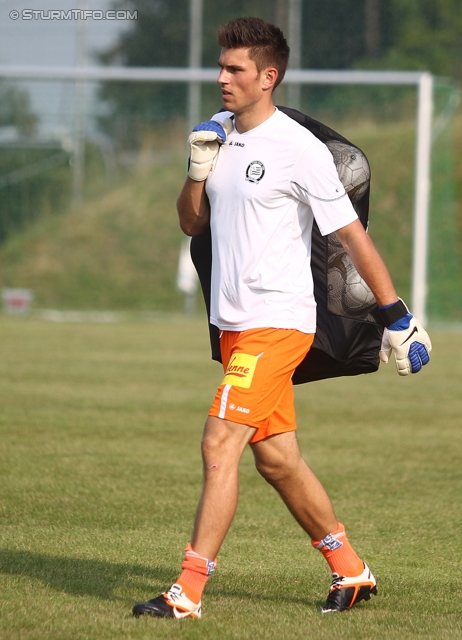 Sturm Graz - Dukla Banska
Testspiel, SK Sturm Graz - Dukla Banska Bystrica, Sportplatz Stallhofen, 20.06.2012. 

Foto zeigt Johannes Focher (Sturm)
