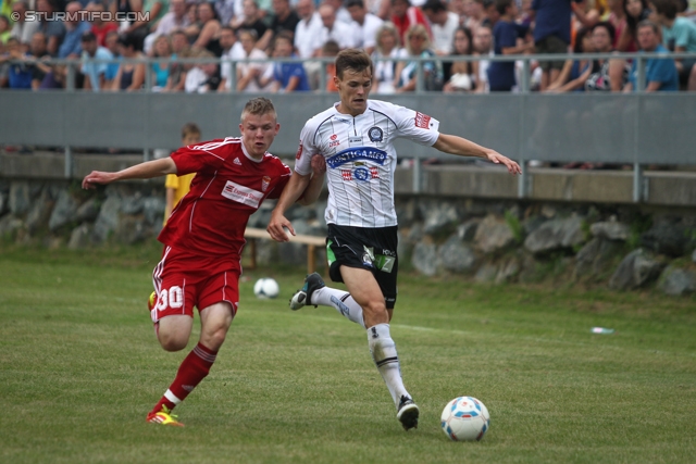 Sturm Graz - Dukla Banska
Testspiel, SK Sturm Graz - Dukla Banska Bystrica, Sportplatz Stallhofen, 20.06.2012. 

Foto zeigt Stefan Stangl (Sturm)
