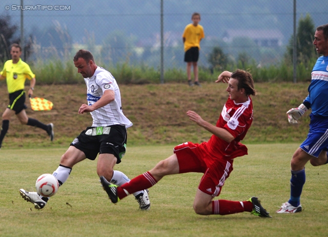 Sturm Graz - Dukla Banska
Testspiel, SK Sturm Graz - Dukla Banska Bystrica, Sportplatz Stallhofen, 20.06.2012. 

Foto zeigt Mario Haas (Sturm)
Schlüsselwörter: tor