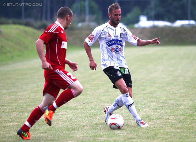 Sturm Graz - Dukla Banska
Testspiel, SK Sturm Graz - Dukla Banska Bystrica, Sportplatz Stallhofen, 20.06.2012. 

Foto zeigt Martin Ehrenreich (Sturm)
