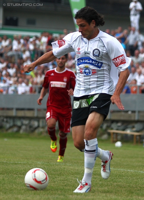 Sturm Graz - Dukla Banska
Testspiel, SK Sturm Graz - Dukla Banska Bystrica, Sportplatz Stallhofen, 20.06.2012. 

Foto zeigt Imre Szabics (Sturm)
