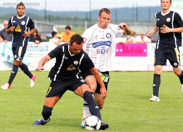 Sturm Graz - Metalurg Donezk
Testspiel, SK Sturm Graz - Metalurg Donezk, Sporzentrum Unterpremstaetten, 23.06.2012. 

Foto zeigt Mario Haas (Sturm)
