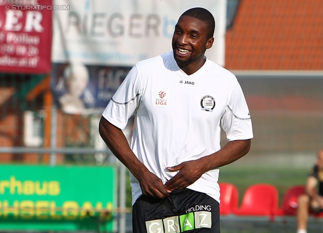 Sturm Graz - AS Trencin
Testspiel, SK Sturm Graz -AS Trencin, Hans-Grogger-Stadion Sonnhofen, 29.06.2012. 

Foto zeigt Richard Sukuta-Pasu (Sturm)
