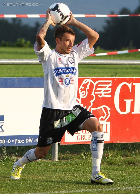 Sturm Graz - AS Trencin
Testspiel, SK Sturm Graz -AS Trencin, Hans-Grogger-Stadion Sonnhofen, 29.06.2012. 

Foto zeigt Philipp Huetter (Sturm)
