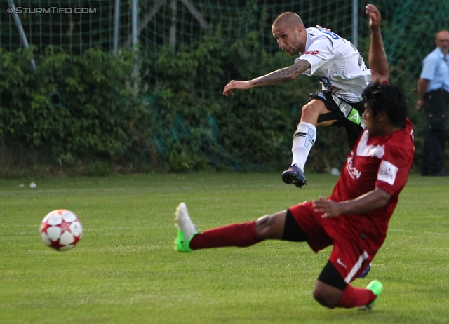 Sturm Graz - AS Trencin
Testspiel, SK Sturm Graz -AS Trencin, Hans-Grogger-Stadion Sonnhofen, 29.06.2012. 

Foto zeigt Patrick Wolf (Sturm)
