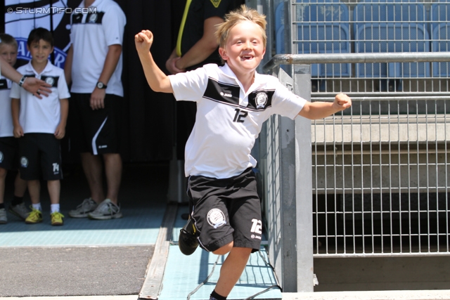 Sturm Graz Ankick 2012
Oesterreichische Fussball Bundesliga, SK Sturm Graz Ankick 2012, Stadion Liebenau Graz, 07.07.2012.

Foto zeigt einen Nachwuchsspieler von Sturm
