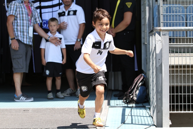 Sturm Graz Ankick 2012
Oesterreichische Fussball Bundesliga, SK Sturm Graz Ankick 2012, Stadion Liebenau Graz, 07.07.2012.

Foto zeigt einen Nachwuchsspieler von Sturm
