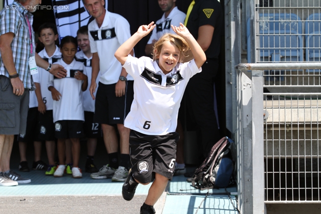 Sturm Graz Ankick 2012
Oesterreichische Fussball Bundesliga, SK Sturm Graz Ankick 2012, Stadion Liebenau Graz, 07.07.2012.

Foto zeigt einen Nachwuchsspieler von Sturm
