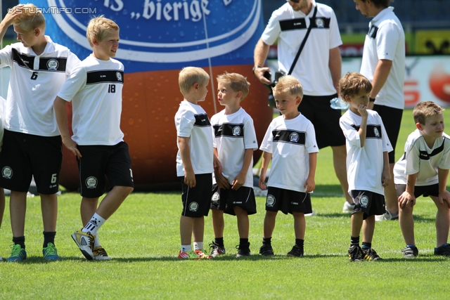 Sturm Graz Ankick 2012
Oesterreichische Fussball Bundesliga, SK Sturm Graz Ankick 2012, Stadion Liebenau Graz, 07.07.2012.

Foto zeigt Nachwuchsspieler von Sturm
