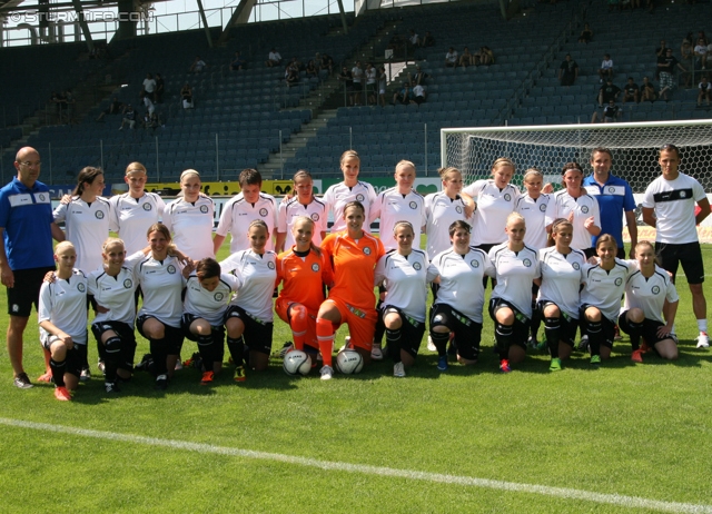 Sturm Graz Ankick 2012
Oesterreichische Fussball Bundesliga, SK Sturm Graz Ankick 2012, Stadion Liebenau Graz, 07.07.2012.

Foto zeigt die Mannschaft der Sturm Damen
