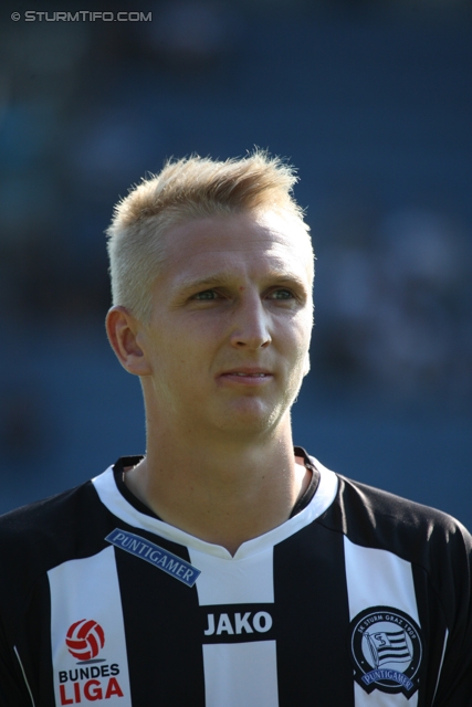 Sturm Graz Ankick 2012
Oesterreichische Fussball Bundesliga, SK Sturm Graz Ankick 2012, Stadion Liebenau Graz, 07.07.2012.

Foto zeigt Matthias Koch (Sturm)
