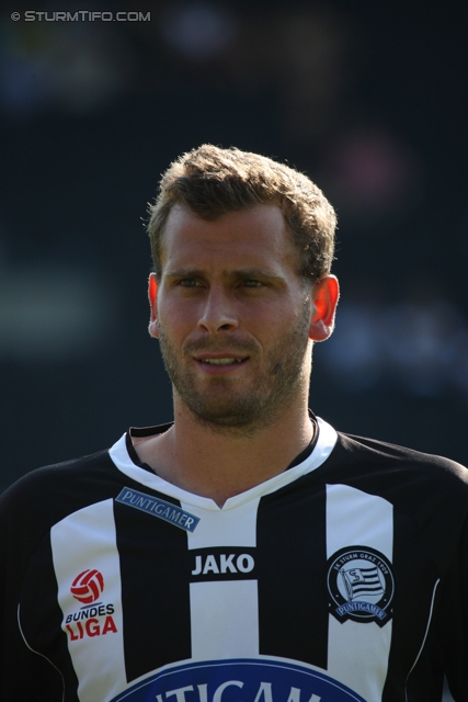 Sturm Graz Ankick 2012
Oesterreichische Fussball Bundesliga, SK Sturm Graz Ankick 2012, Stadion Liebenau Graz, 07.07.2012.

Foto zeigt Juergen Saeumel (Sturm)
