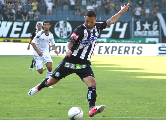 Sturm Graz Ankick 2012
Oesterreichische Fussball Bundesliga, SK Sturm Graz Ankick 2012, SK Sturm Graz - Partizan Belgrad, Stadion Liebenau Graz, 07.07.2012.

Foto zeigt Darko Bodul (Sturm)
