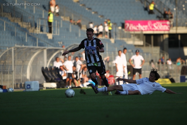 Sturm Graz Ankick 2012
Oesterreichische Fussball Bundesliga, SK Sturm Graz Ankick 2012, SK Sturm Graz - Partizan Belgrad, Stadion Liebenau Graz, 07.07.2012.

Foto zeigt Philipp Huetter (Sturm)
