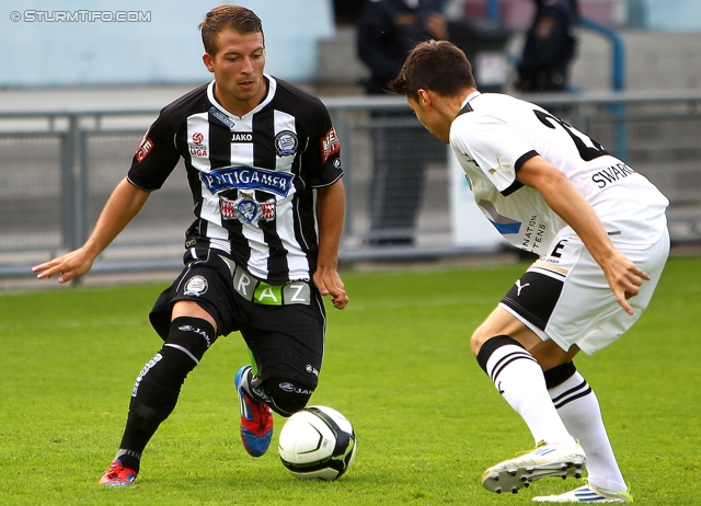 Wattens - Sturm Graz
OEFB Cup, 1. Runde, WSG Wattens - SK Sturm Graz, Alpenstadion Wattens, 13.07.2012. 

Foto zeigt Christoph Kroepfl (Sturm)
