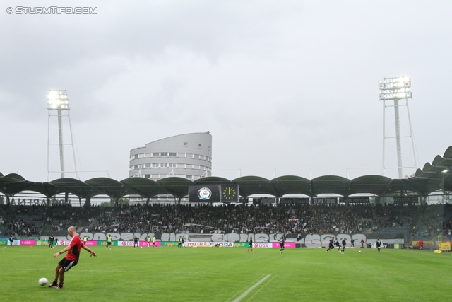 Sturm Graz - Salzburg
Oesterreichische Fussball Bundesliga, 1. Runde,  SK Sturm Graz - FC RB Salzburg, Stadion Liebenau Graz, 21.07.2012. 

Foto zeigt eine Innenansicht im Stadion Liebenau
