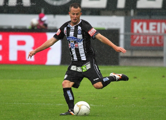 Sturm Graz - Salzburg
Oesterreichische Fussball Bundesliga, 1. Runde,  SK Sturm Graz - FC RB Salzburg, Stadion Liebenau Graz, 21.07.2012. 

Foto zeigt Christian Klem (Sturm)
