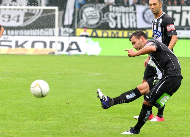 Sturm Graz - Salzburg
Oesterreichische Fussball Bundesliga, 1. Runde,  SK Sturm Graz - FC RB Salzburg, Stadion Liebenau Graz, 21.07.2012. 

Foto zeigt Michael Madl (Sturm)
