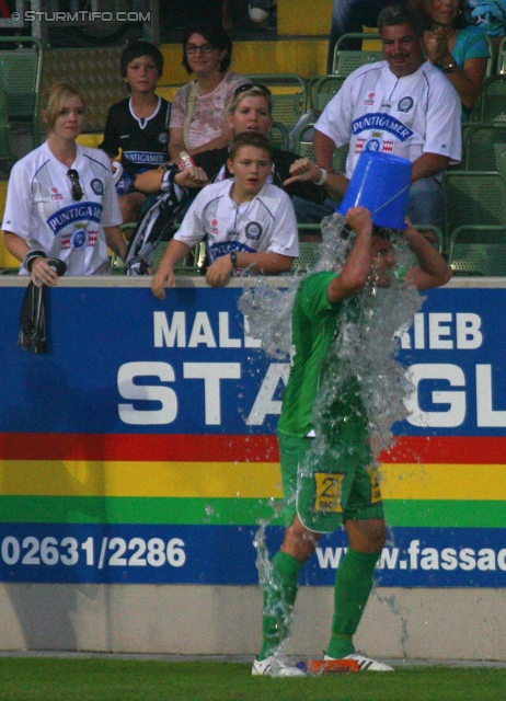 Mattersburg - Sturm Graz
Oesterreichische Fussball Bundesliga, 3. Runde,  SV Mattersburg - SK Sturm Graz, Pappelstadion Mattersburg, 04.08.2012. 

Foto zeigt Ilco Naumoski (Mattersburg)
