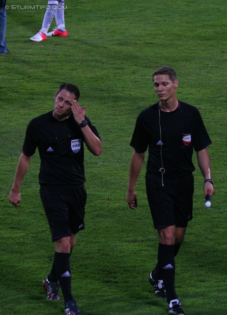 Mattersburg - Sturm Graz
Oesterreichische Fussball Bundesliga, 3. Runde,  SV Mattersburg - SK Sturm Graz, Pappelstadion Mattersburg, 04.08.2012. 

Foto zeigt 
