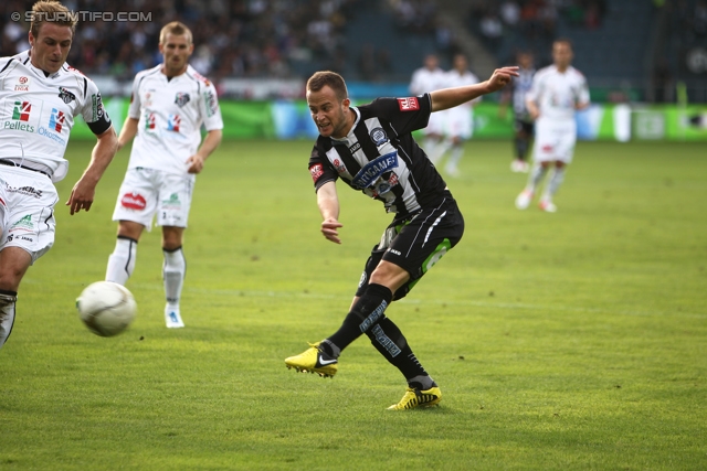 Sturm Graz - Wolfsberg
Oesterreichische Fussball Bundesliga, 4. Runde, SK Sturm Graz - Wolfsberger AC, Stadion Liebenau Graz, 11.08.2012. 

Foto zeigt Christian Klem (Sturm)
