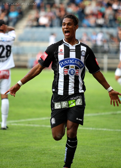 Sturm Graz - Wolfsberg
Oesterreichische Fussball Bundesliga, 4. Runde, SK Sturm Graz - Wolfsberger AC, Stadion Liebenau Graz, 11.08.2012. 

Foto zeigt Rubin Rafael Okotie (Sturm)
