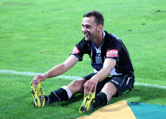 Sturm Graz - Wolfsberg
Oesterreichische Fussball Bundesliga, 4. Runde, SK Sturm Graz - Wolfsberger AC, Stadion Liebenau Graz, 11.08.2012. 

Foto zeigt Michael Madl (Sturm)
