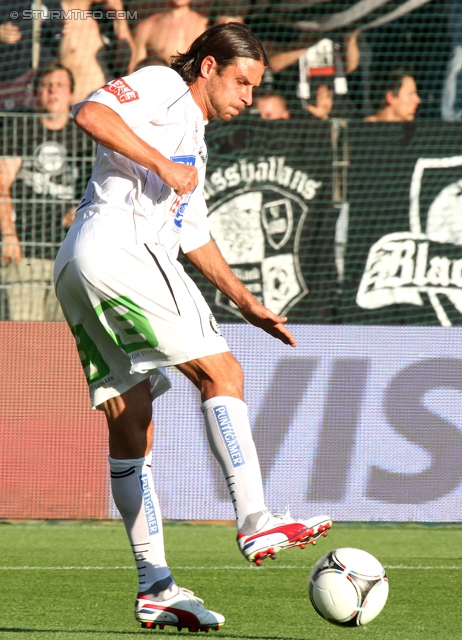 Rapid Wien - Sturm Graz
Oesterreichische Fussball Bundesliga, 5. Runde, SK Rapid Wien - SK Sturm Graz, Gerhard-Hanappi-Stadion Wien, 18.08.2012. 

Foto zeigt Imre Szabics (Sturm)
