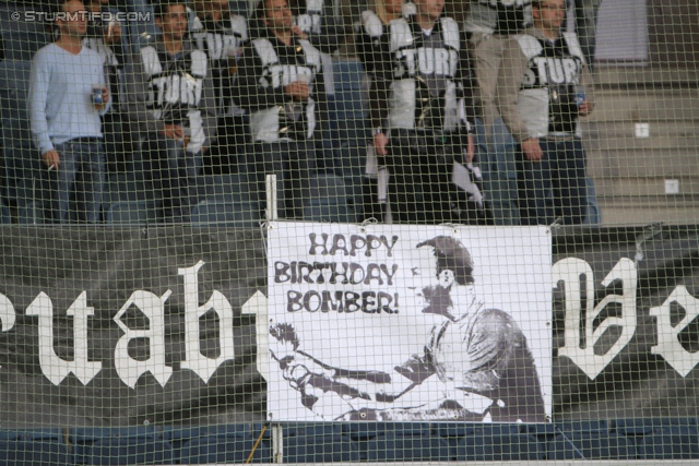 Sturm Graz - Innsbruck
Oesterreichische Fussball Bundesliga, 8. Runde, SK Sturm Graz - FC Wacker Innsbruck, Stadion Liebenau Graz, 15.09.2012. 

Foto zeigt Fans von Sturm 
