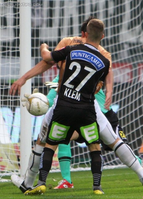 Sturm Graz - Innsbruck
Oesterreichische Fussball Bundesliga, 8. Runde, SK Sturm Graz - FC Wacker Innsbruck, Stadion Liebenau Graz, 15.09.2012. 

Foto zeigt Christian Klem (Sturm)
