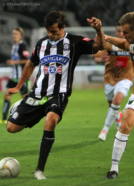 Sturm Graz - Innsbruck
Oesterreichische Fussball Bundesliga, 8. Runde, SK Sturm Graz - FC Wacker Innsbruck, Stadion Liebenau Graz, 15.09.2012. 

Foto zeigt Haris Bukva (Sturm)
