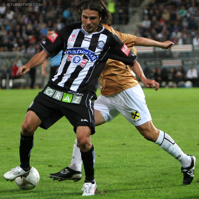 Sturm Graz - Innsbruck
Oesterreichische Fussball Bundesliga, 8. Runde, SK Sturm Graz - FC Wacker Innsbruck, Stadion Liebenau Graz, 15.09.2012. 

Foto zeigt Imre Szabics (Sturm)
