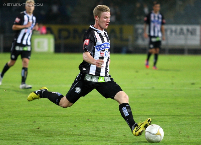 Sturm Graz - Innsbruck
Oesterreichische Fussball Bundesliga, 8. Runde, SK Sturm Graz - FC Wacker Innsbruck, Stadion Liebenau Graz, 15.09.2012. 

Foto zeigt Florian Kainz (Sturm)
