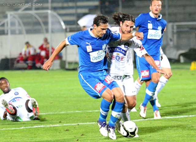 Wr. Neustadt - Sturm Graz
Oesterreichische Fussball Bundesliga, 9. Runde,  SC Wiener Neustadt - SK Sturm Graz,Stadion Wiener Neustadt, 22.05.2012. 

Foto zeigt Imre Szabics (Sturm)
