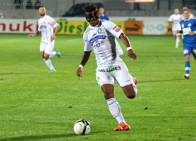 Wr. Neustadt - Sturm Graz
Oesterreichische Fussball Bundesliga, 9. Runde,  SC Wiener Neustadt - SK Sturm Graz,Stadion Wiener Neustadt, 22.05.2012. 

Foto zeigt Rubin Rafael Okotie (Sturm)
