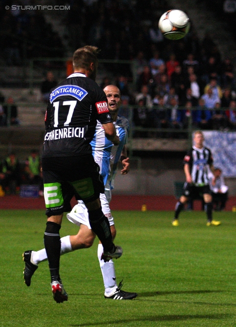 Schwechat - Sturm Graz
OEFB Cup, 2. Runde, SV Schwechat -  SK Sturm Graz, Rudolf Tonn Stadion Schwechat, 25.09.2012. 

Foto zeigt Martin Ehrenreich (Sturm)
