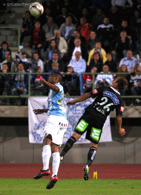 Schwechat - Sturm Graz
OEFB Cup, 2. Runde, SV Schwechat -  SK Sturm Graz, Rudolf Tonn Stadion Schwechat, 25.09.2012. 

Foto zeigt Tobias Kainz (Sturm)
