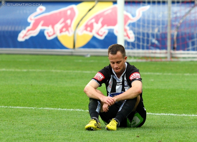 Salzburg - Sturm Graz
Oesterreichische Fussball Bundesliga, 10. Runde,  RB Salzburg - SK Sturm Graz, Stadion Wals-Siezenheim, 30.09.2012. 

Foto zeigt Christian Klem (Sturm)
Schlüsselwörter: enttaeuschung